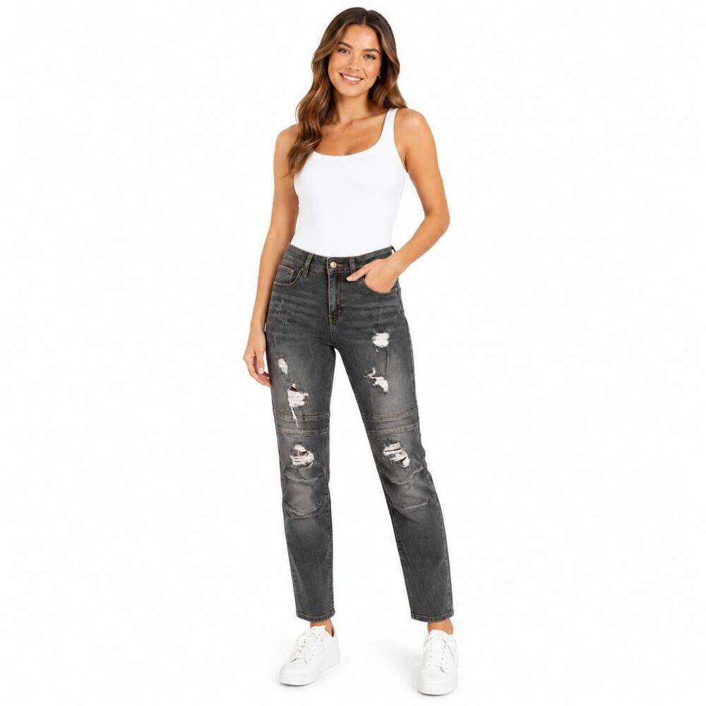 rue21 Premium Womens Distressed Skinny Jeans 28x30